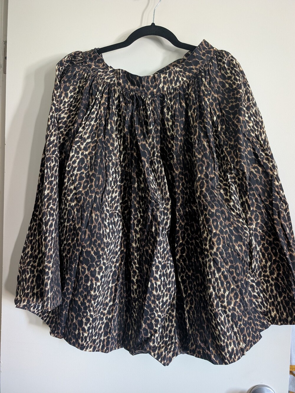 XL Vixen Leopard Swing Skirt